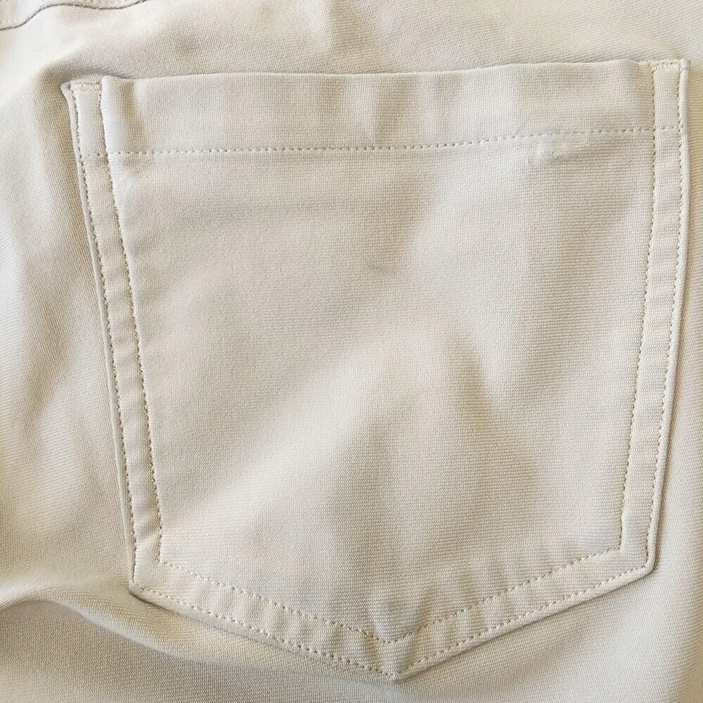 Lululemon Pants Mens 28 Beige Slim Fit Stretch Khaki 5 Pocket Casual Athletic